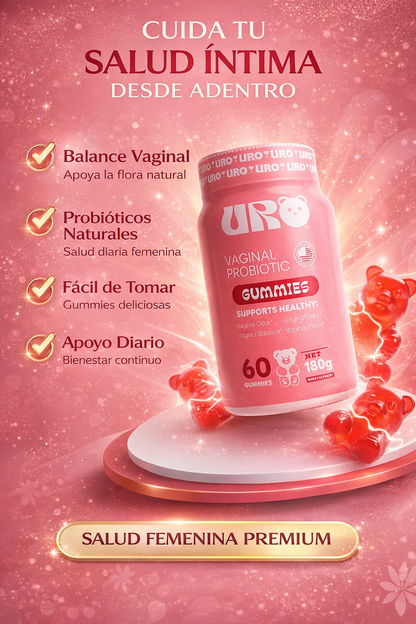 UroVita™ – Gomitas  que Ayudan a Prevenir Infecciones y Eliminar Bacterias